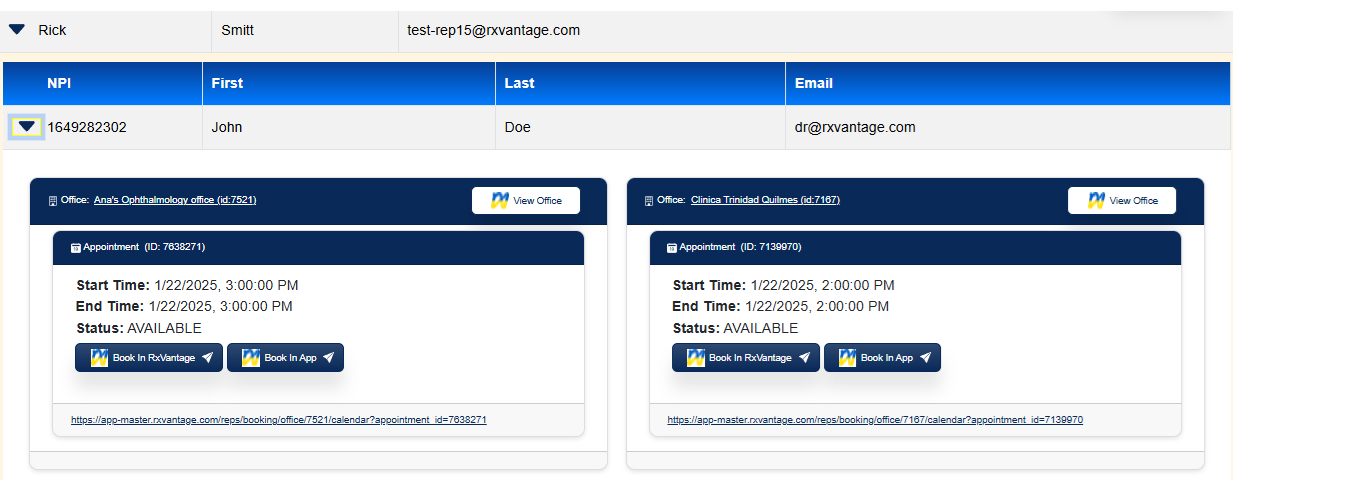 Get Next Available Use Case