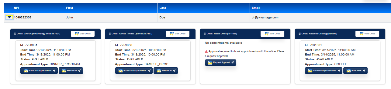 Get Next Available Use Case
